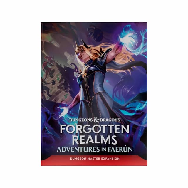 Portada de Dungeons and Dragons Forgotten Realms – Aventuras en Faerún